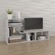 Тумба для телевізору відкритого типу з 4 комірками для зберігання техніки завширшки 140 см Бетон 05021 фото